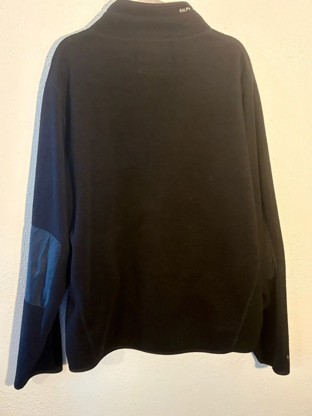 Ralph Lauren RL Polo Jeans Co. Black Fleece Zip Jacket